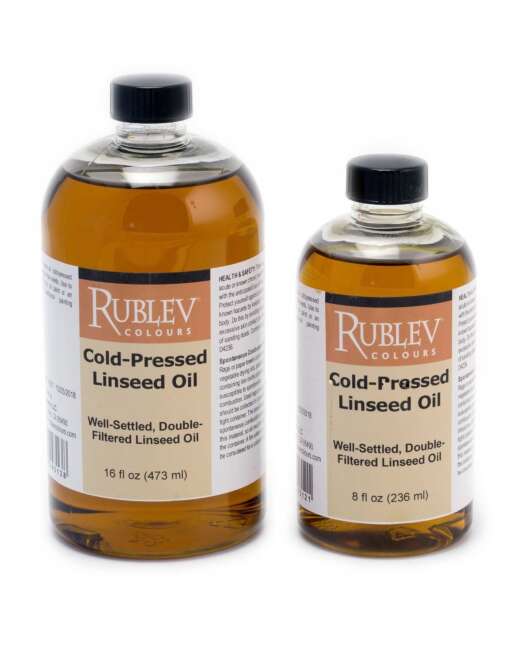 Rublev Colours Cold-Pressed Linseed Oil 