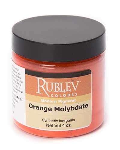 Rublev Colours Orange Molybdate Pigment 