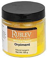 Rublev Colours Orpiment Pigment 
