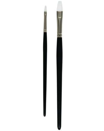 Synthetic "White Star" Flat Pointed Brush Size 16