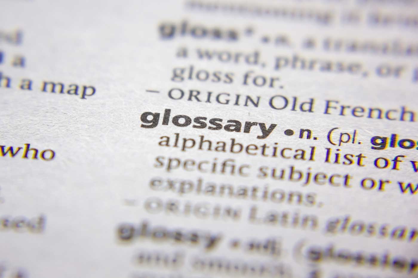 Paint Glossary